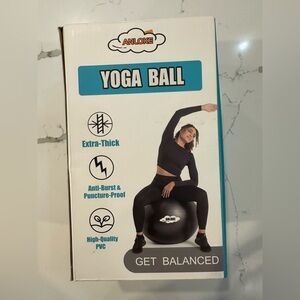 ANLOKE Yoga Ball with Pump Large